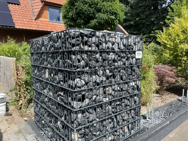 Gabionen als Hangsicherung