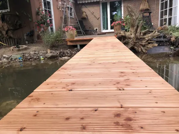 Zuwegung über das Wasser