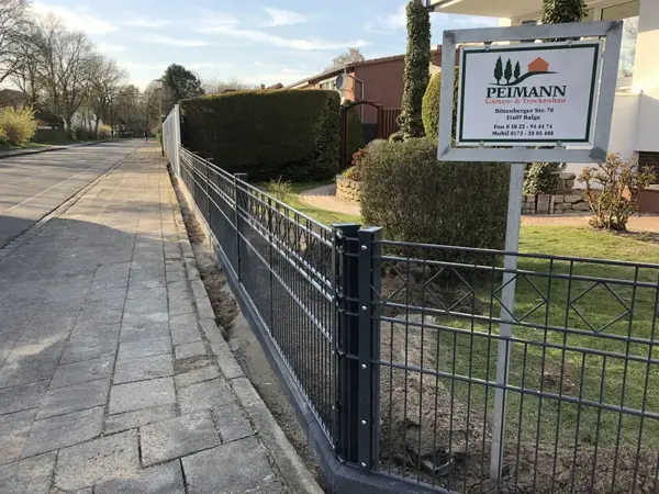 Einzäunung Firmengelände