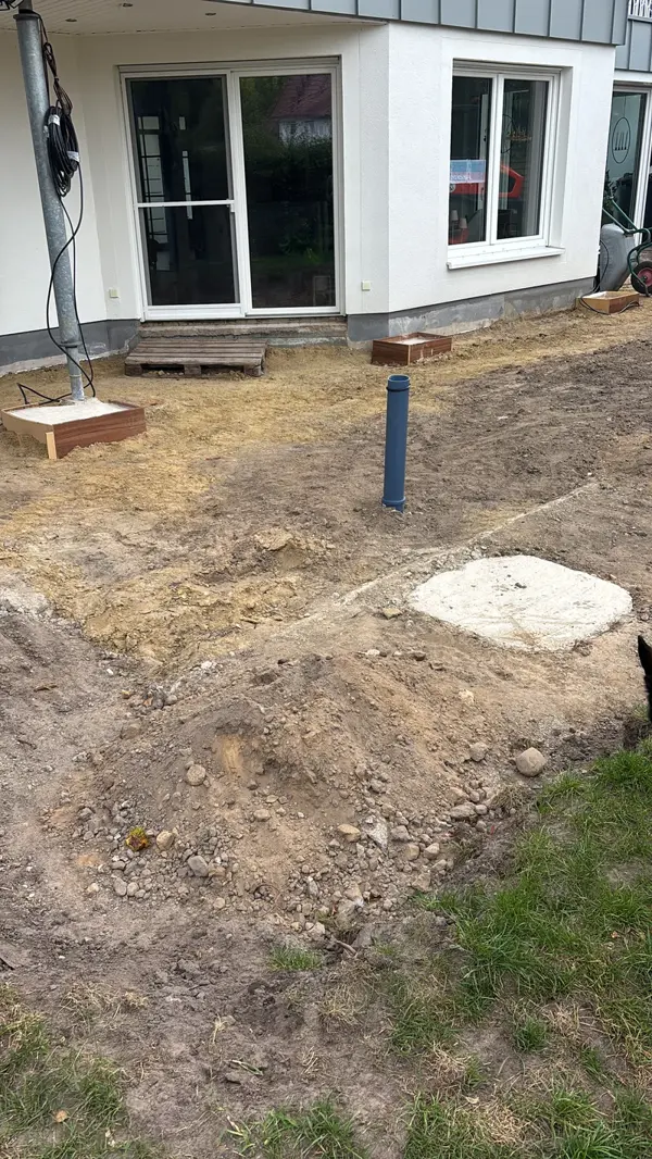 Hausanschlussarbeiten