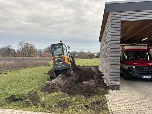 Erdbewegungen Logistikzentrum