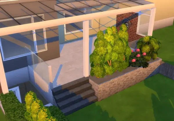 3D-Visualisierung Gartenterrasse