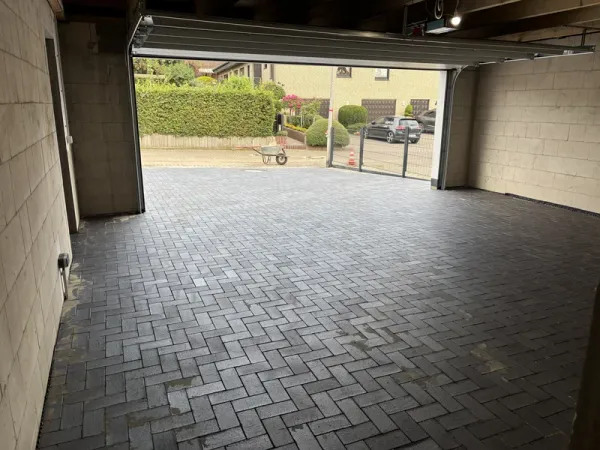 Innenansicht Garagenpflaster