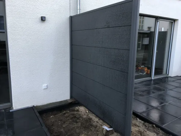 Trennwand Terrasse